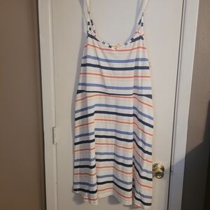 Striped Sleeveless Dress